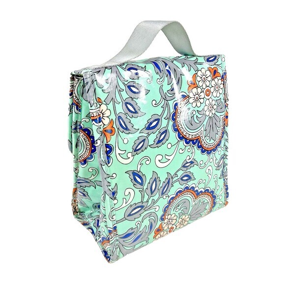Vera Bradley Lunch Bunch‎ Lunch Bag Fan Flowers Waterproof Insulated - Picture 3 of 13